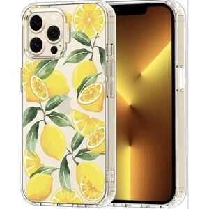 Lemon Case for iPhone 13 Pro Max 6ft Military-Grade Drop Protection‎ Clear Cover